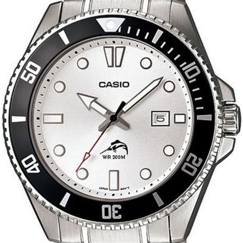 casio duro white dial.